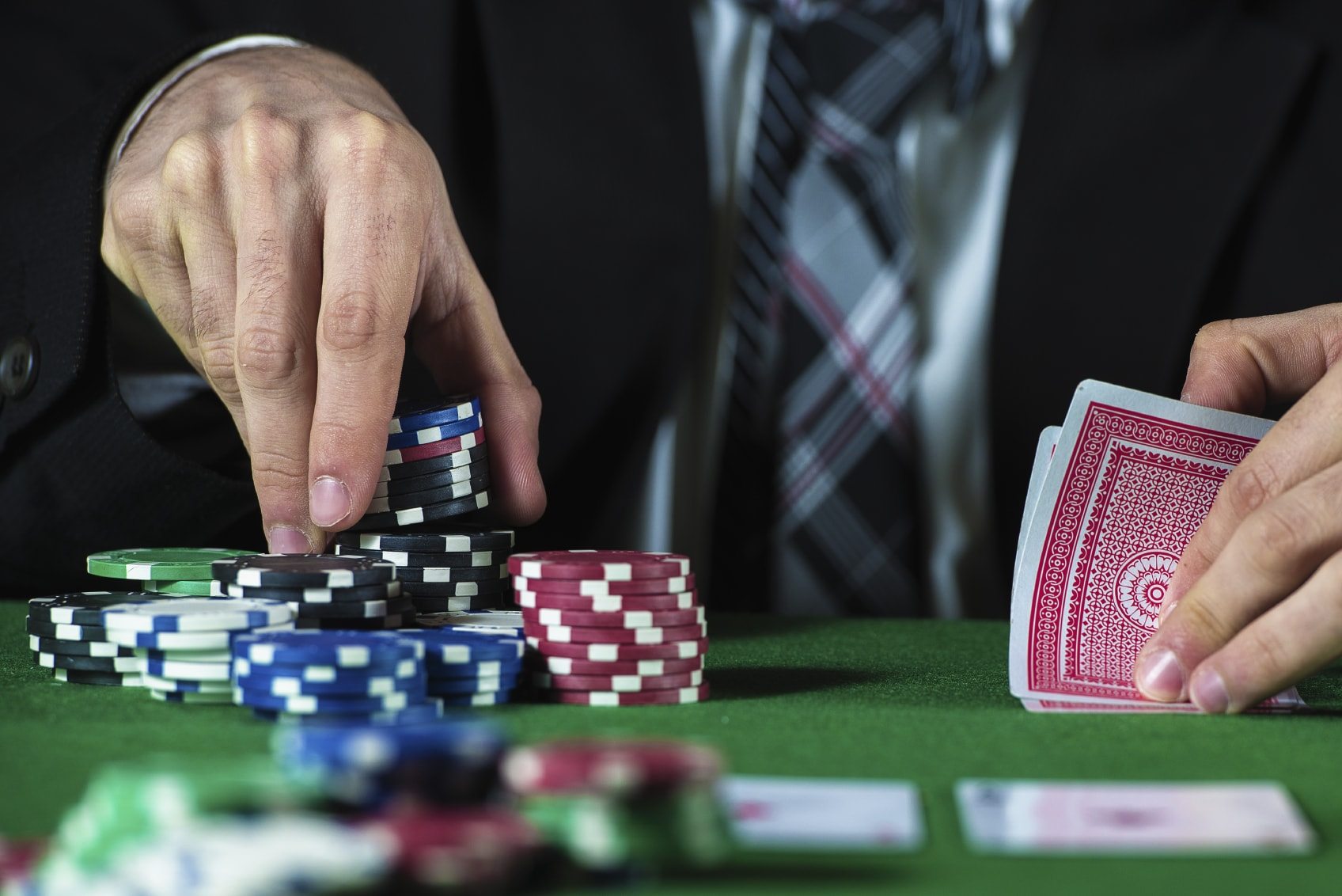 Tables de poker professionnelles